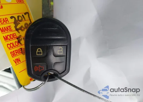 2017 Ford Fusion Se z USA, uszkodzony, nr VIN 3FA6P0HD8HR362382